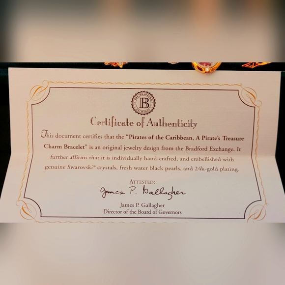 Authentic Pirates of the Caribbean Charm Bracelet - Picture 3 of 3